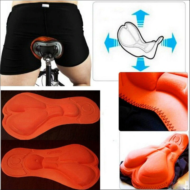 (image for) TENGOO Cycling Shorts Breathable Shockproof Comfortable Underpants Sponge Gel 3D Padded Cycling Pants for Bicycle Motorcycle